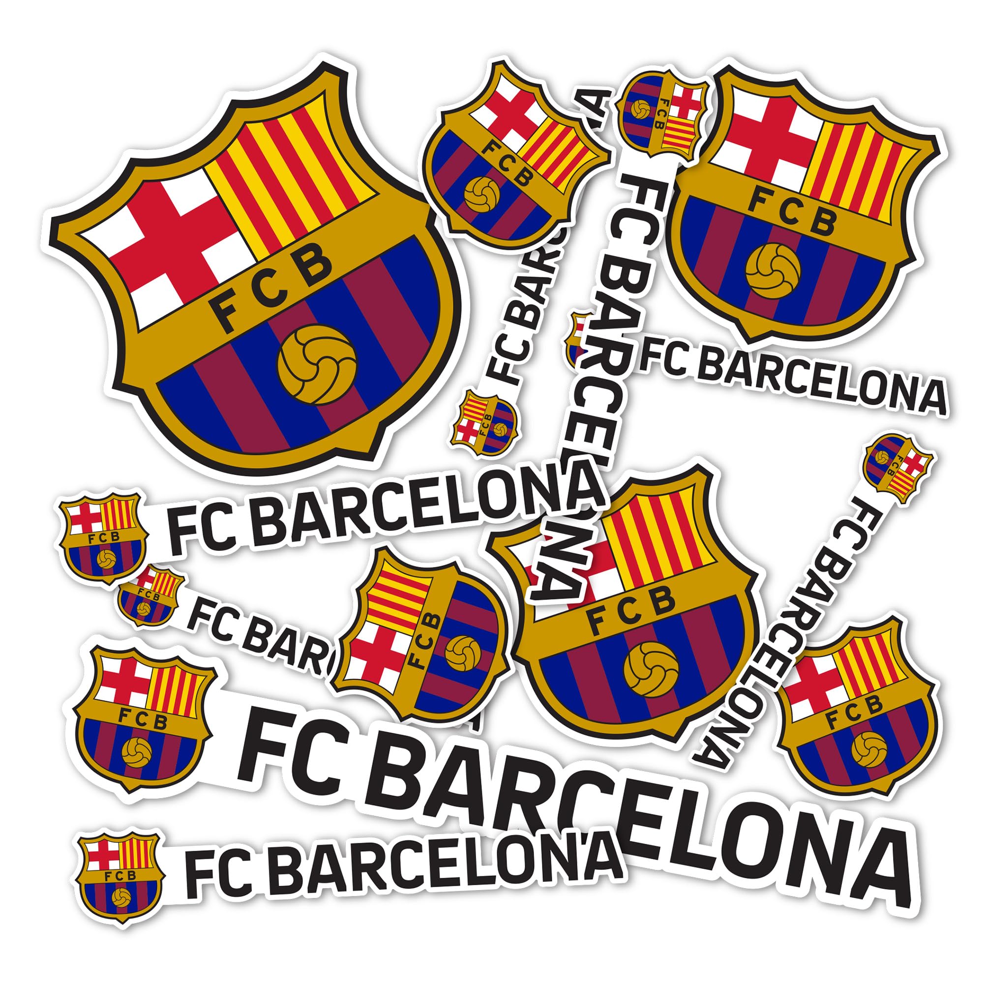 FC Barcelona ステッカーセット Amazon | FCバルセロナ 防水ステッカー セットスーツケースステッカー